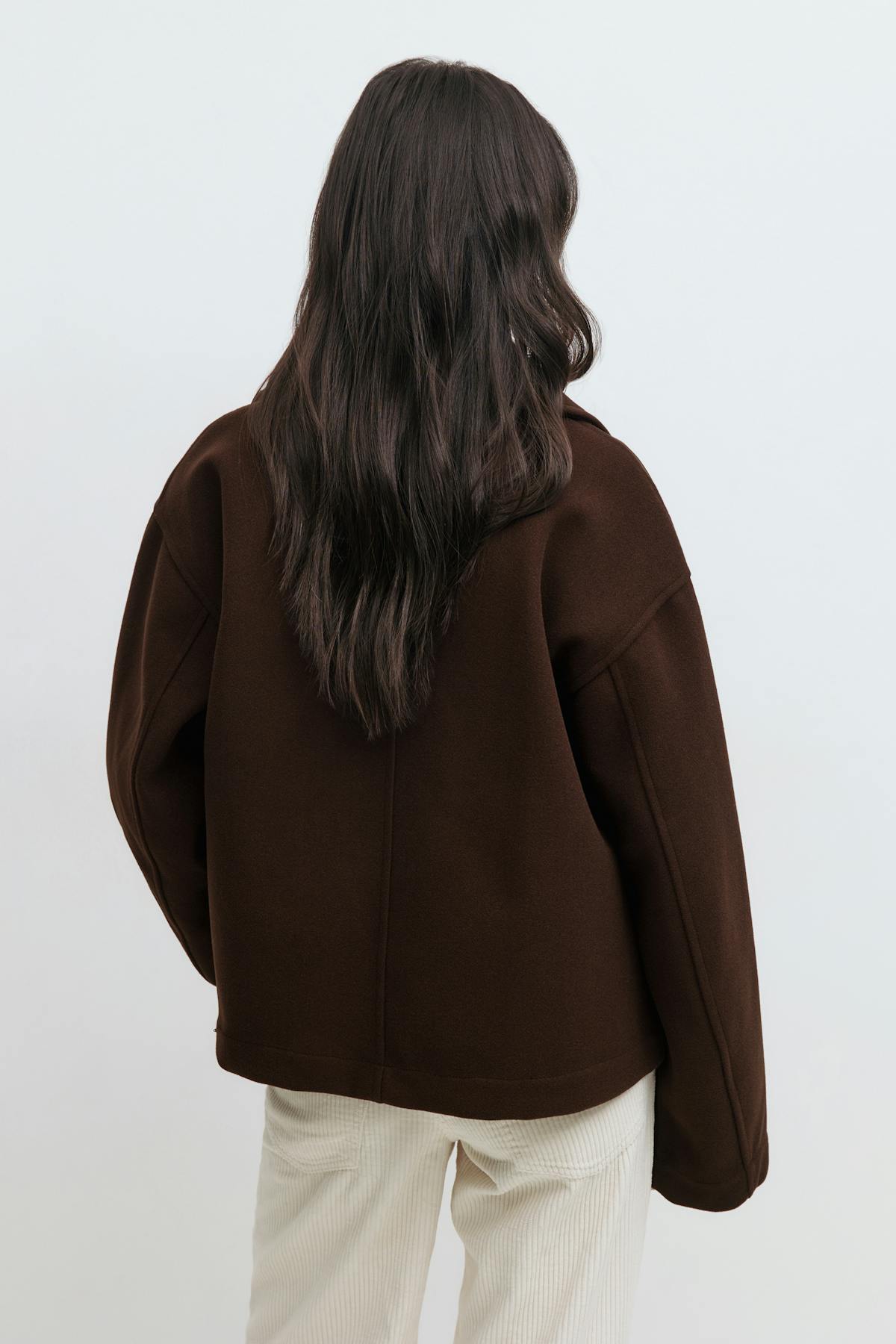 Peacoat felt jacket - Mole