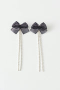 Rhinestone earrings - Doré