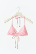 Bikini triangle top - Paisley/aop