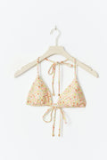 Bikini triangle top - Ditsy flower