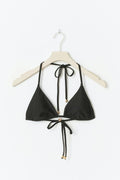 Bikini triangle top - Noir