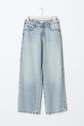 Low wide jeans - Rinse