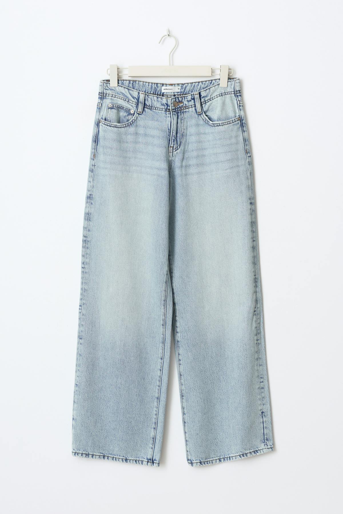Low wide jeans - Rinse