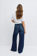 Low wide jeans - Rinse