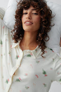 Soft pyjamas shirt - Christmas aop