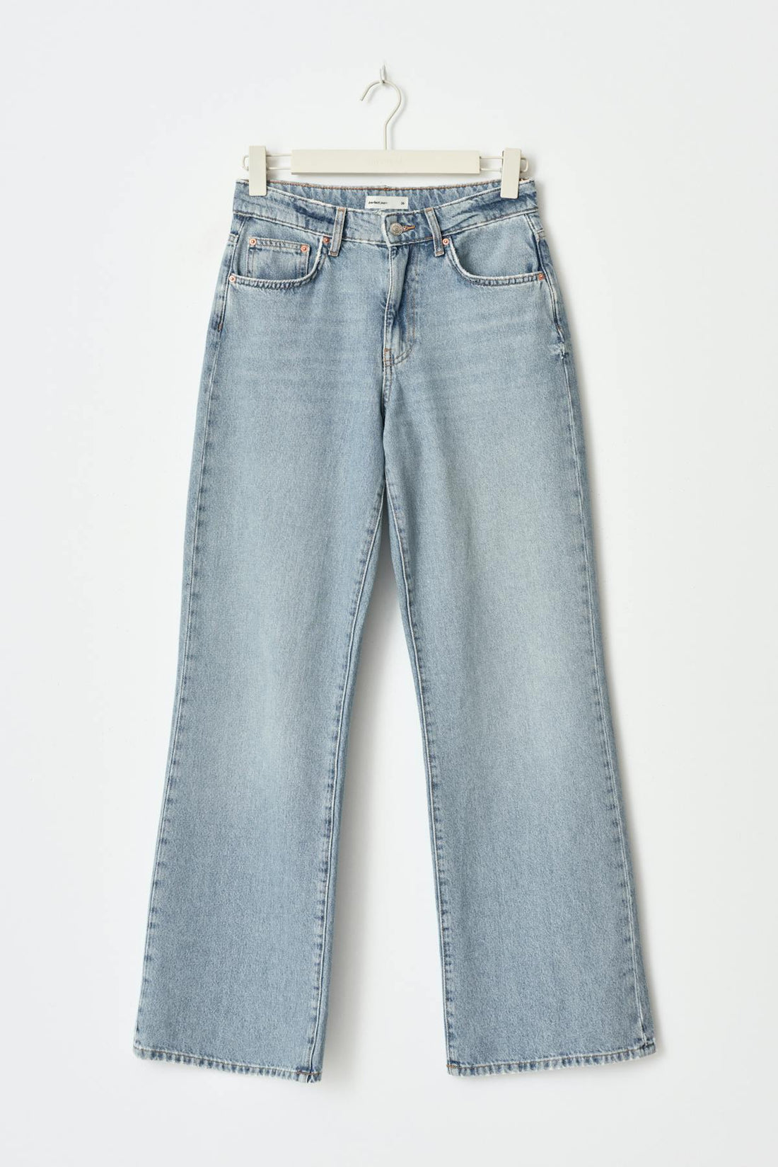 Perfect wide petite jeans - Ecru
