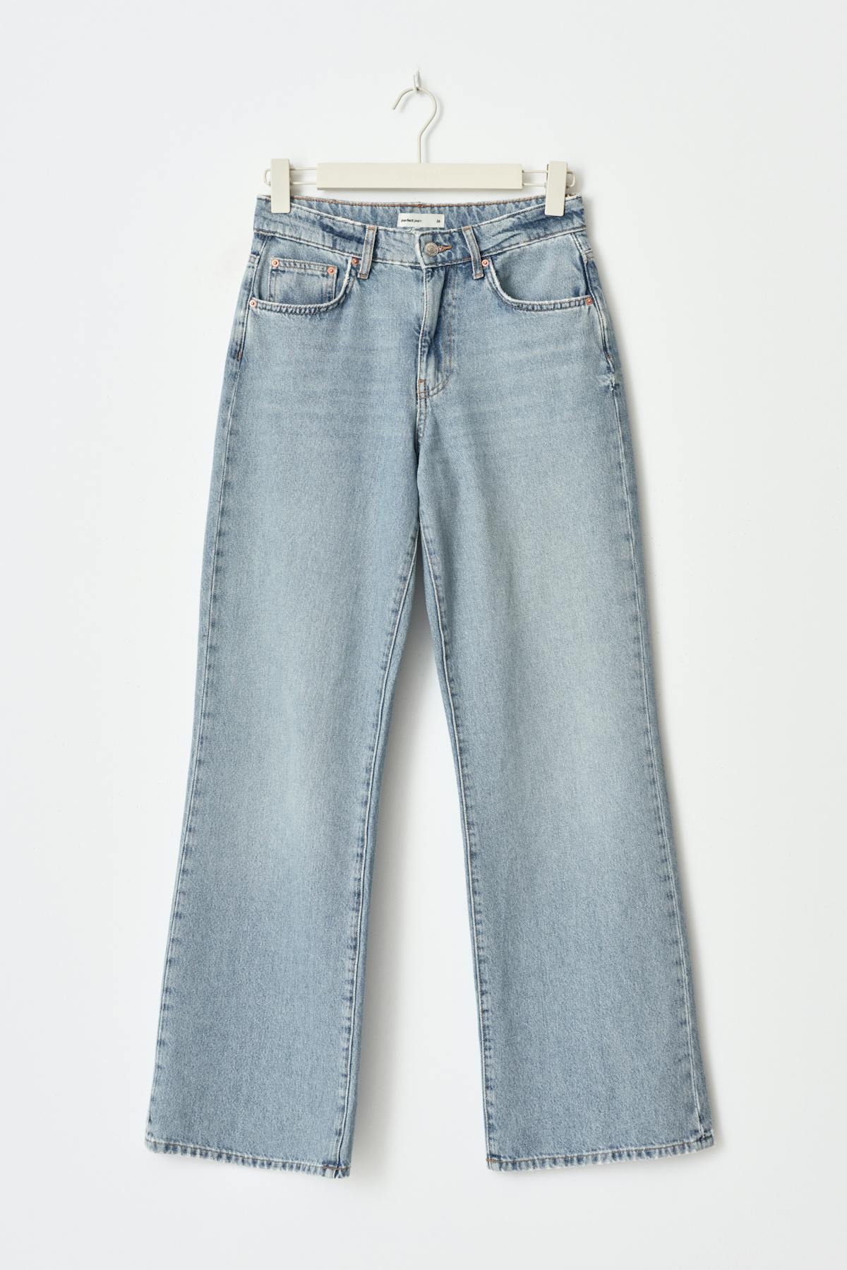 Perfect wide petite jeans - Ecru