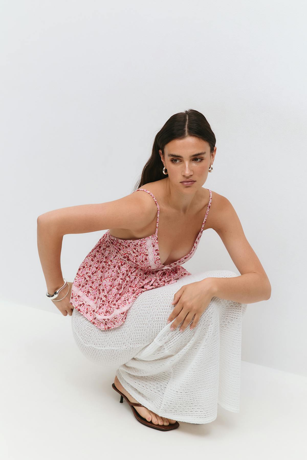 Frill singlet - Flower