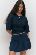 Mini frill skirt - Blanc cassé