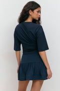 Mini frill skirt - Blanc cassé