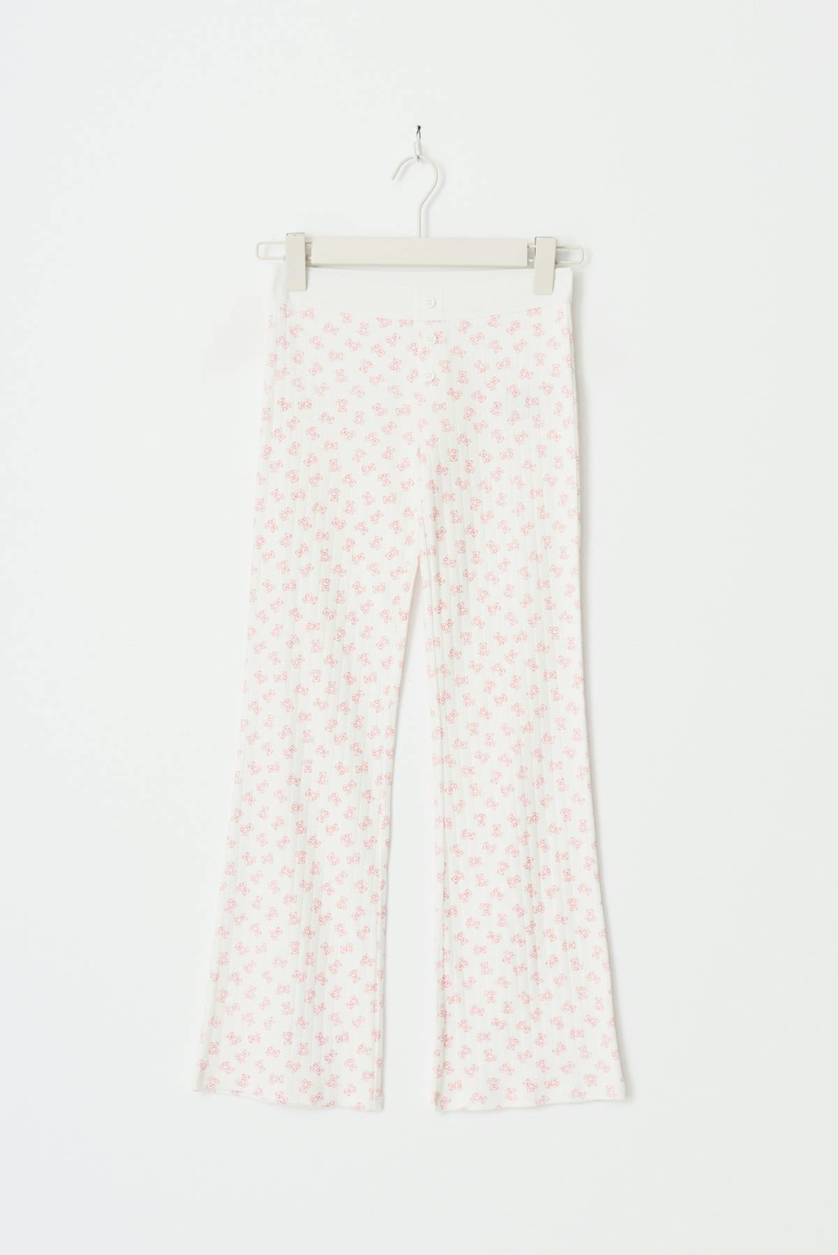 Y pj pants - Offwhite/aop
