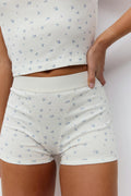Homewear hotpants - Ditsy aop