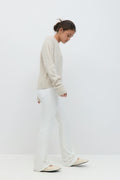 Y low flare trousers - Noir