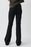 Y low flare trousers - Noir