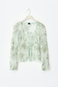 Embroidery top - Mercury