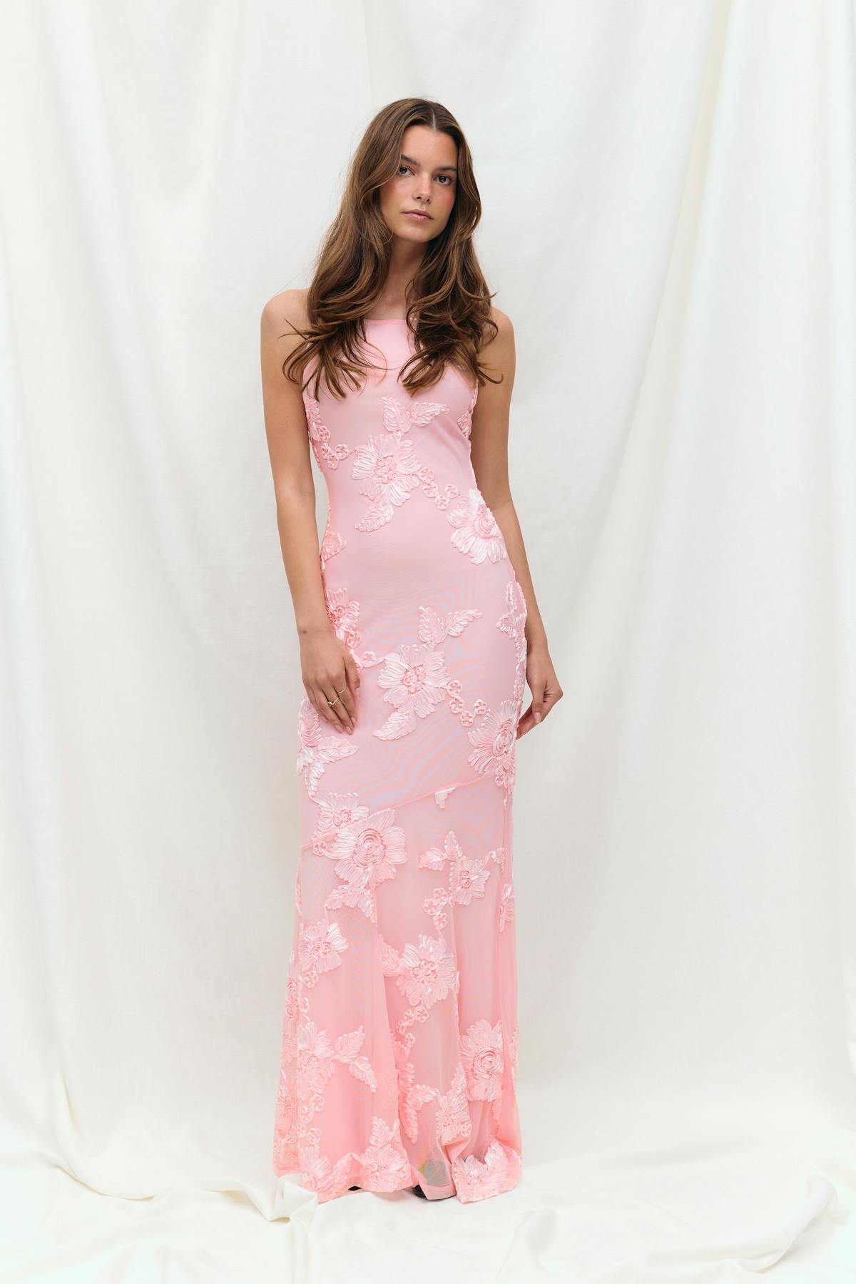 Embroidery dress - Ballet slipper