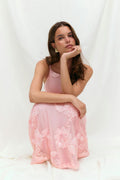 Embroidery dress - Ballet slipper