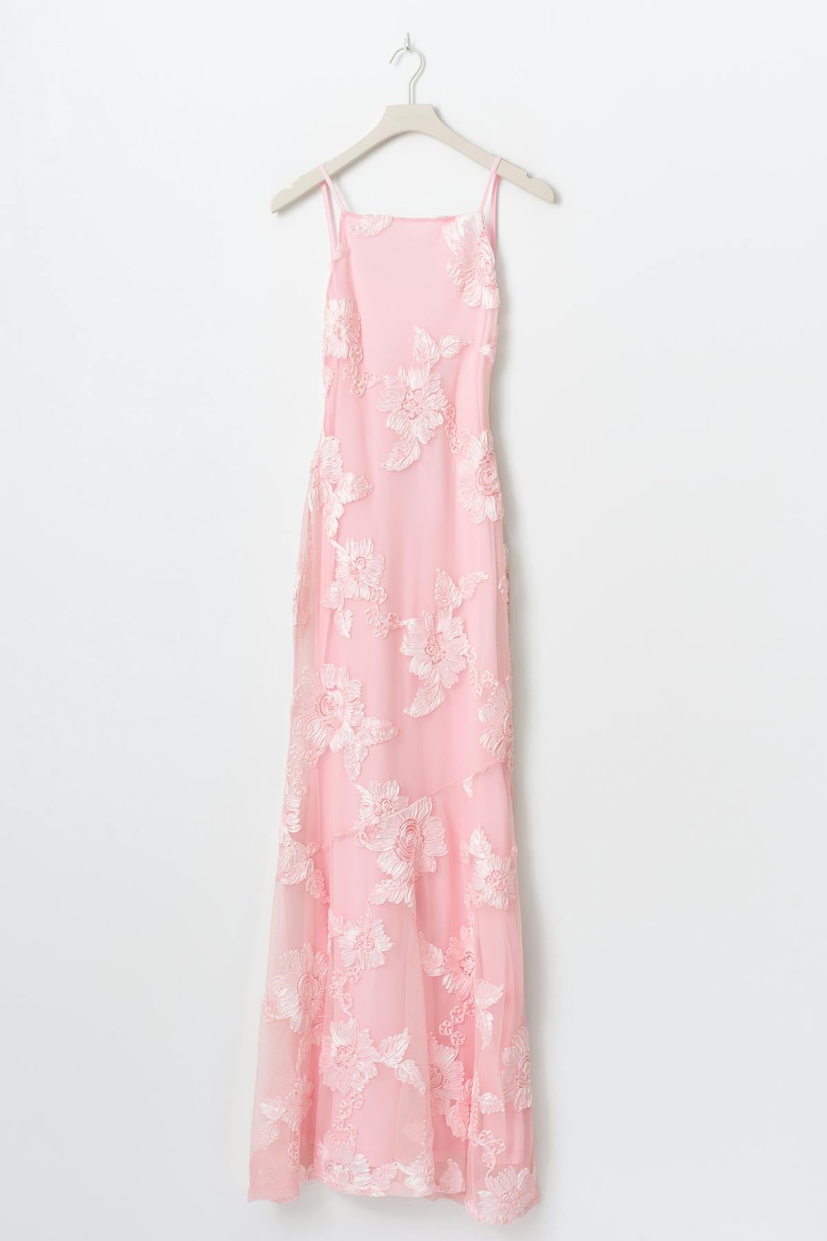 Embroidery dress - Ballet slipper