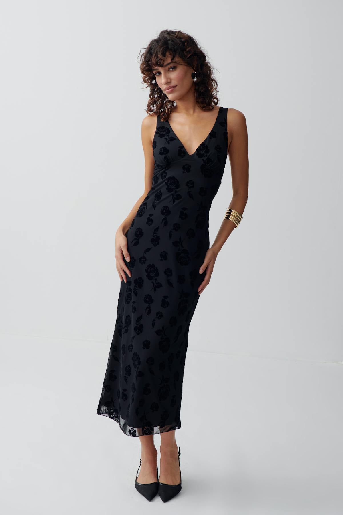 Burnout dress - Noir