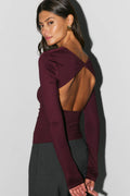 Micro top - Bordeaux