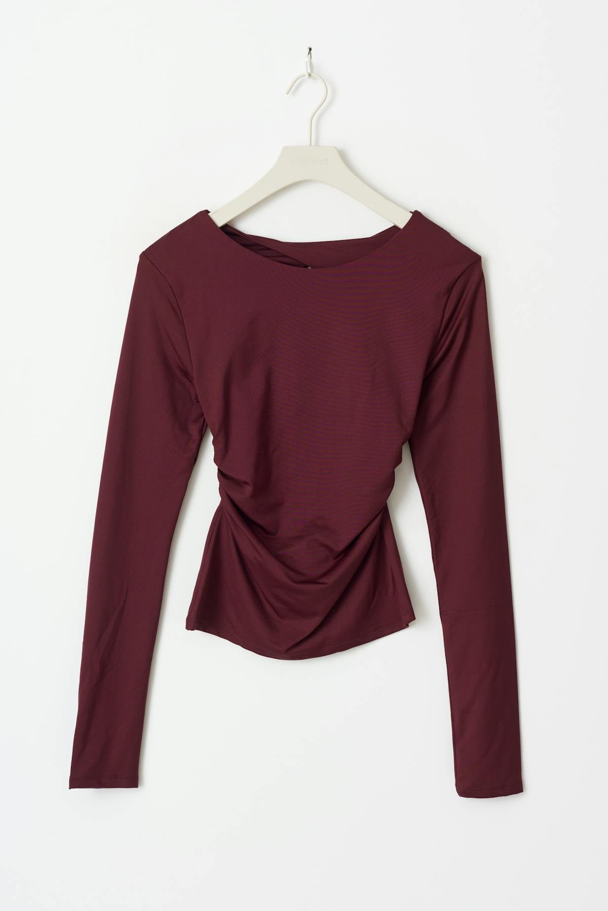 Micro top - Bordeaux
