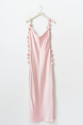 Cowl neck dress - Green lily