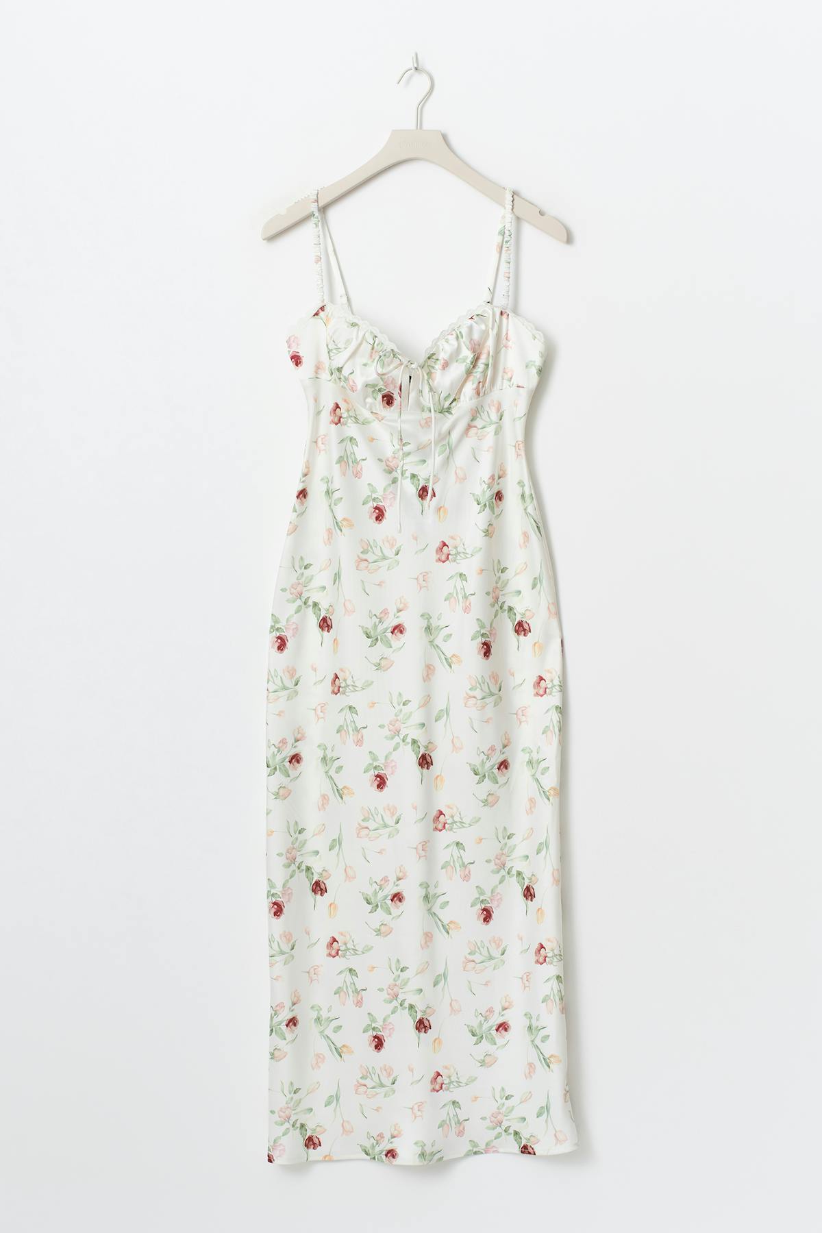 Midi dress - Flower pedals