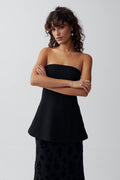 long tube top - Olive night