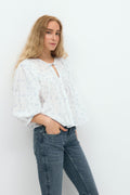 Boho blouse - Blanc