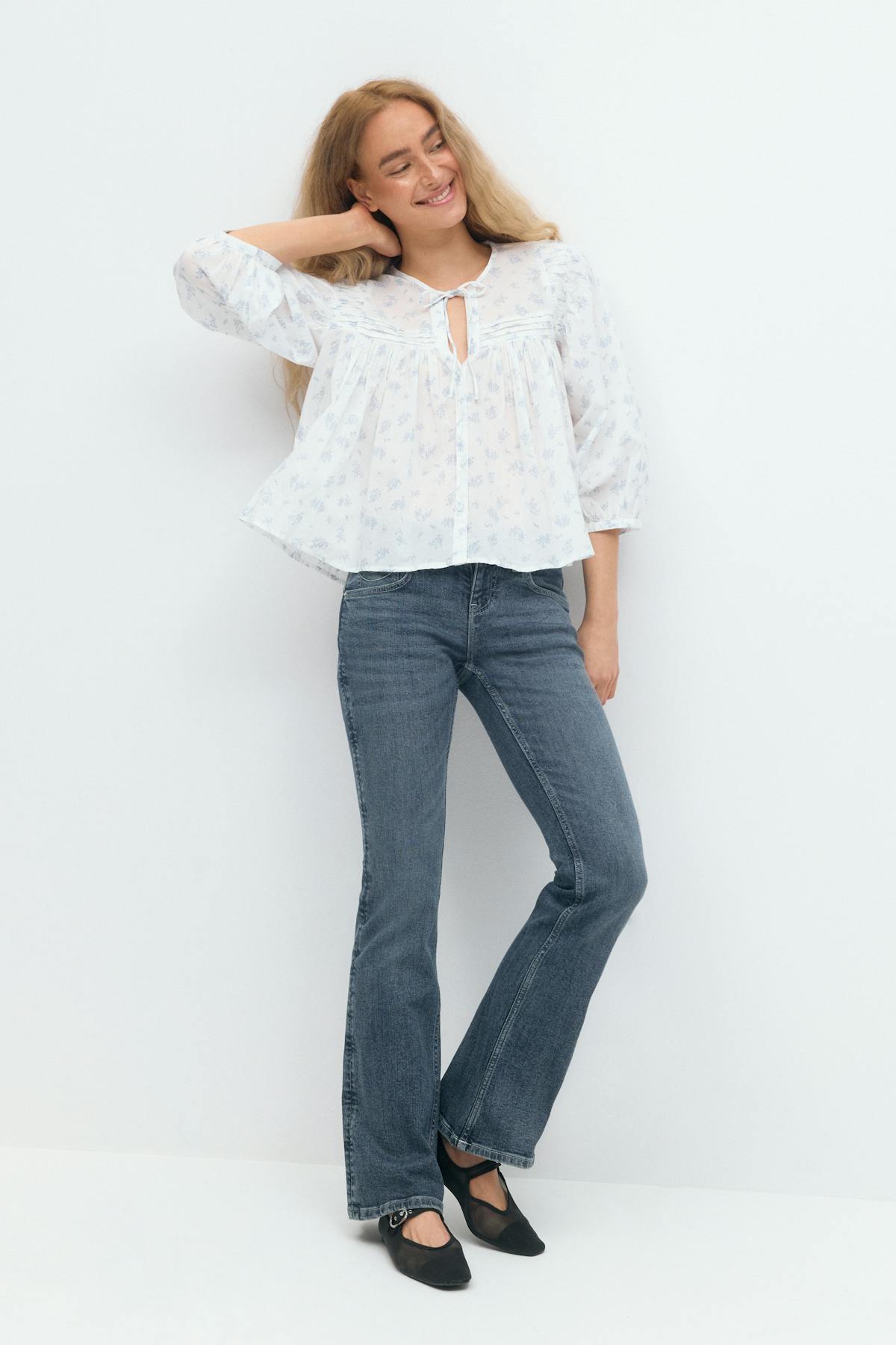 Boho blouse - Blanc
