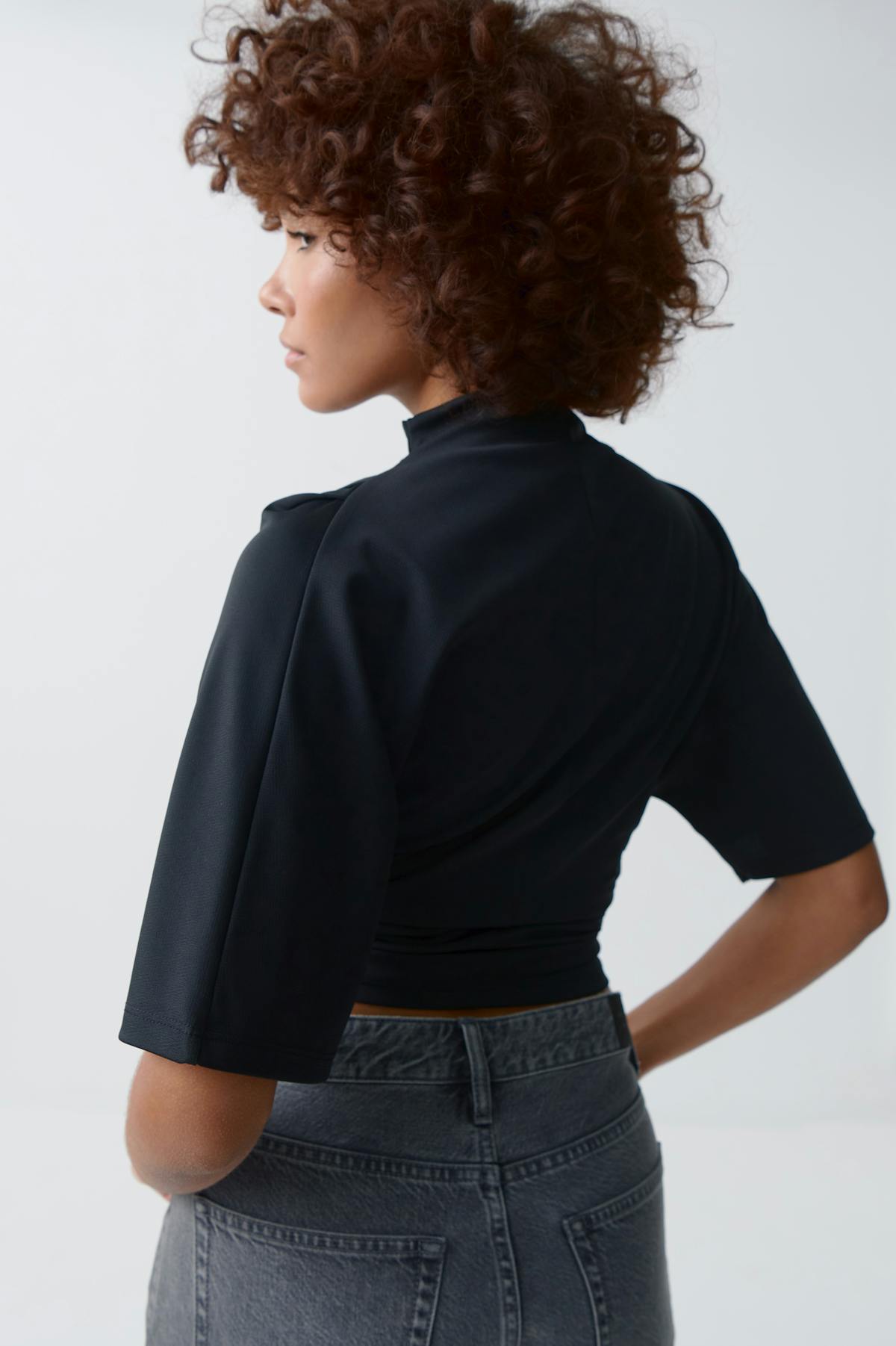 Drapy top - Noir