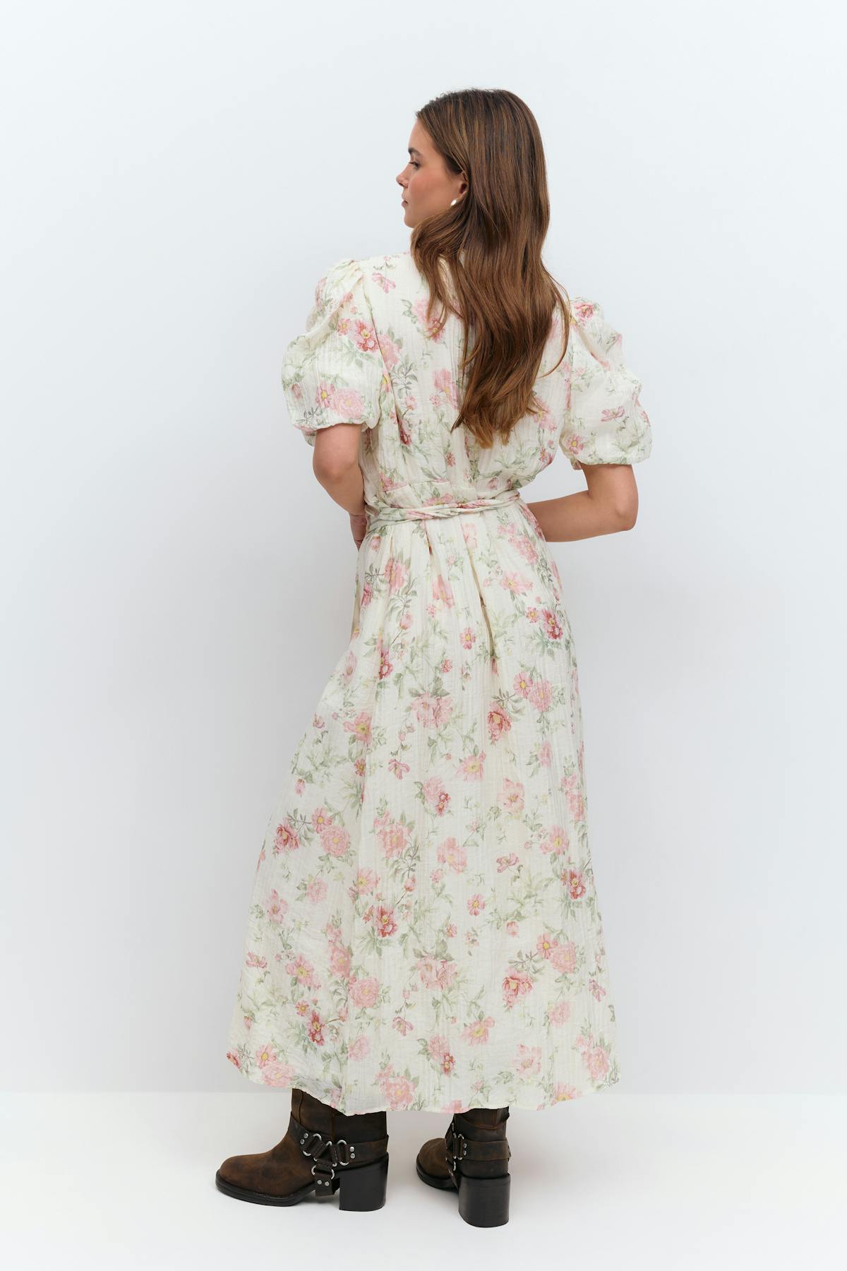 Wrap dress - Blanc