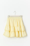 Boho mini skirt - Jaune