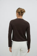 Front tie top - Java