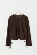 Front tie top - Java