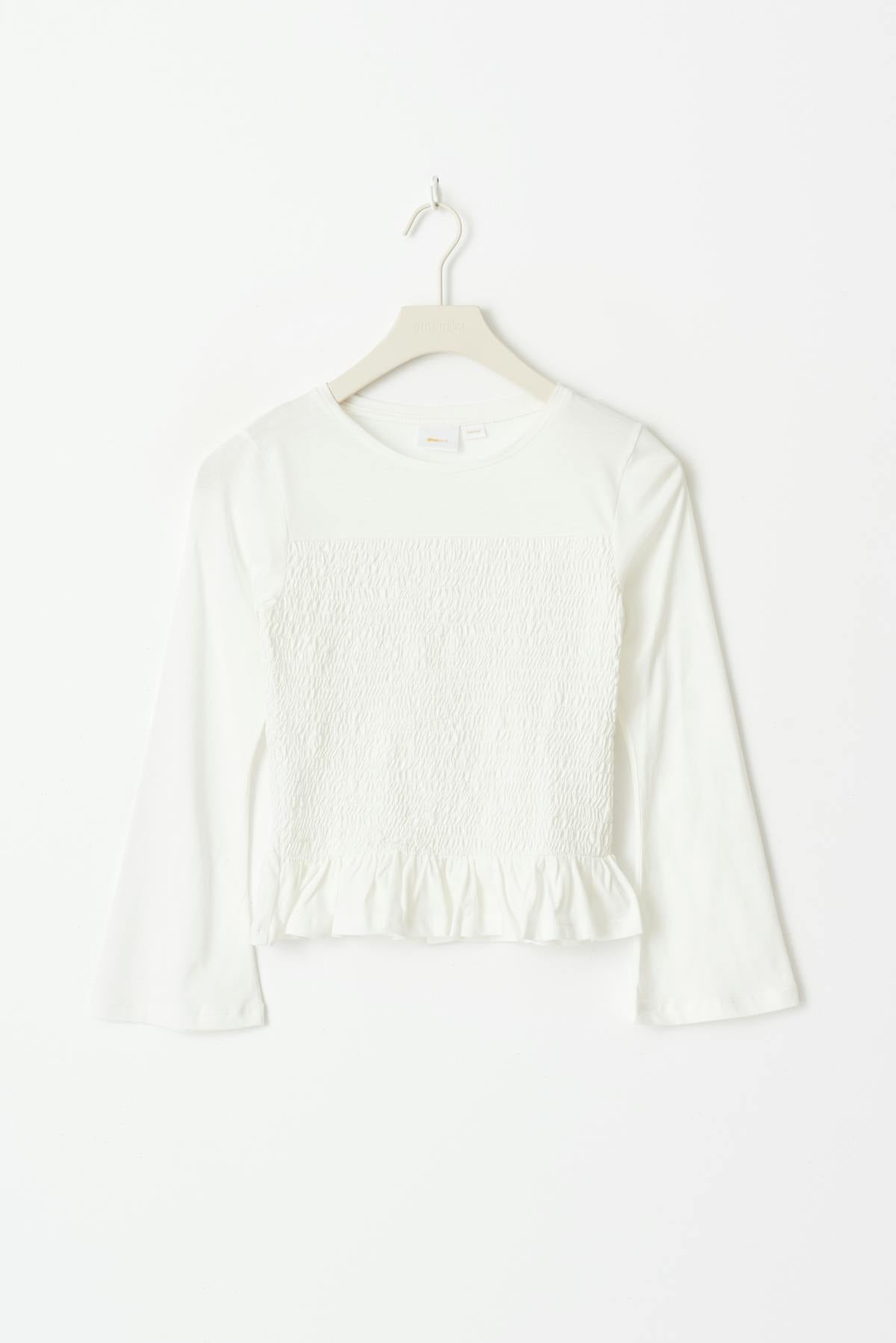 Y smock long sleeve top - Navy blazer