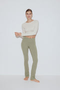 Flare yoga tights - Vert