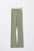 Flare yoga tights - Vert