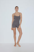 Yoga unitard - Gris anthracite