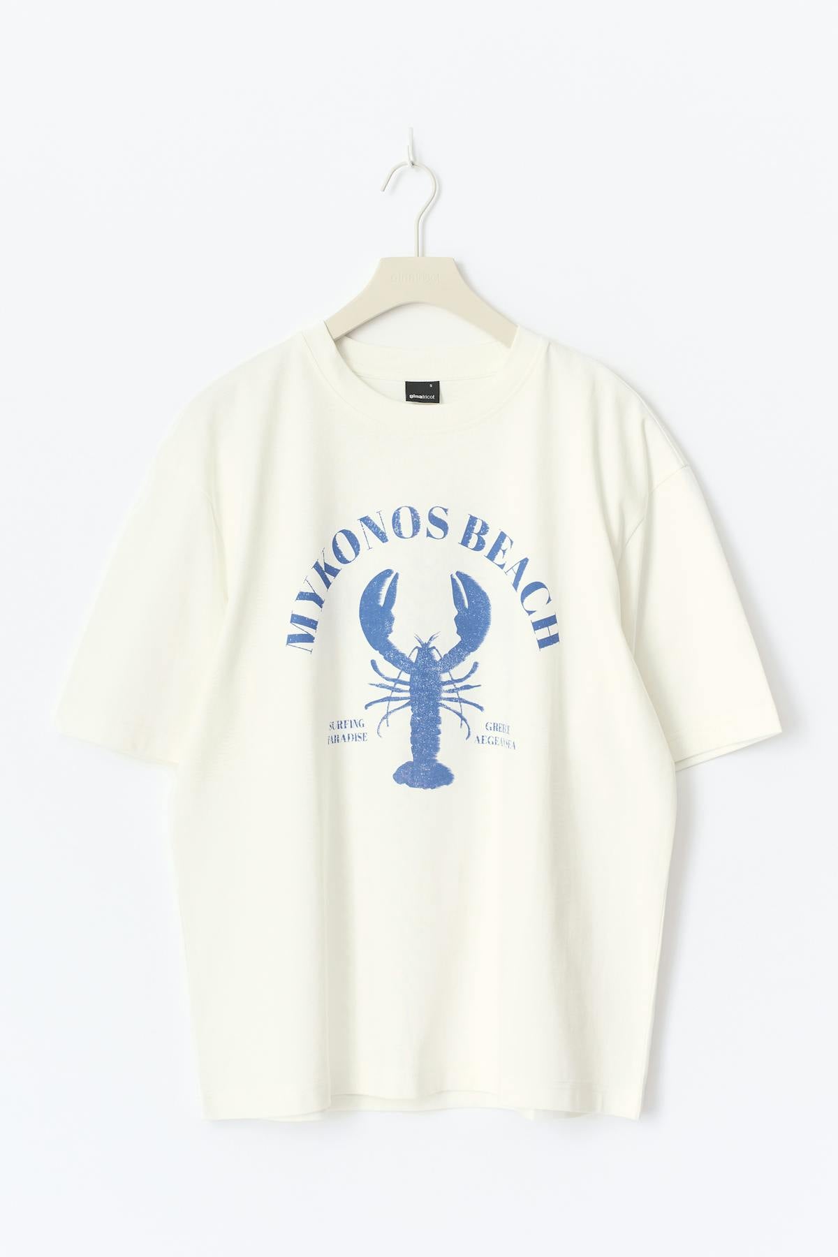 Printed oversized tee - Mercury