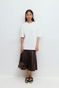 Printed oversized tee - Amalfi/lemon