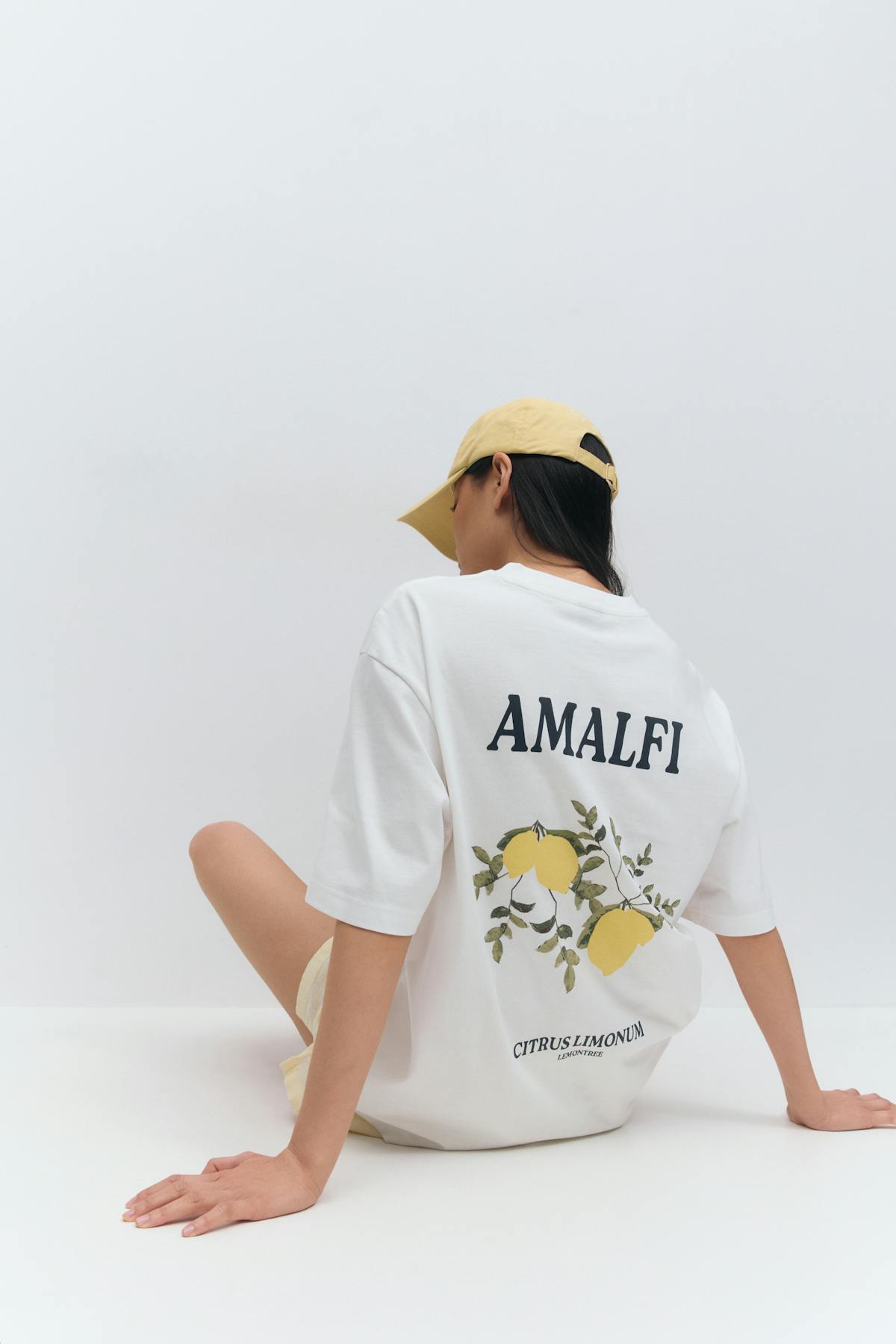 Printed oversized tee - Mercury
