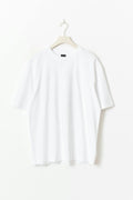 Printed oversized tee - Offwhite/blue
