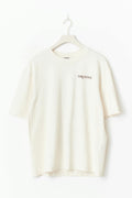 Printed oversized tee - Bleu marine