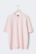 Printed oversized tee - Chateau rose