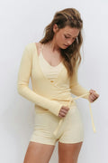 Soft wrap cardigan - Pale lilac