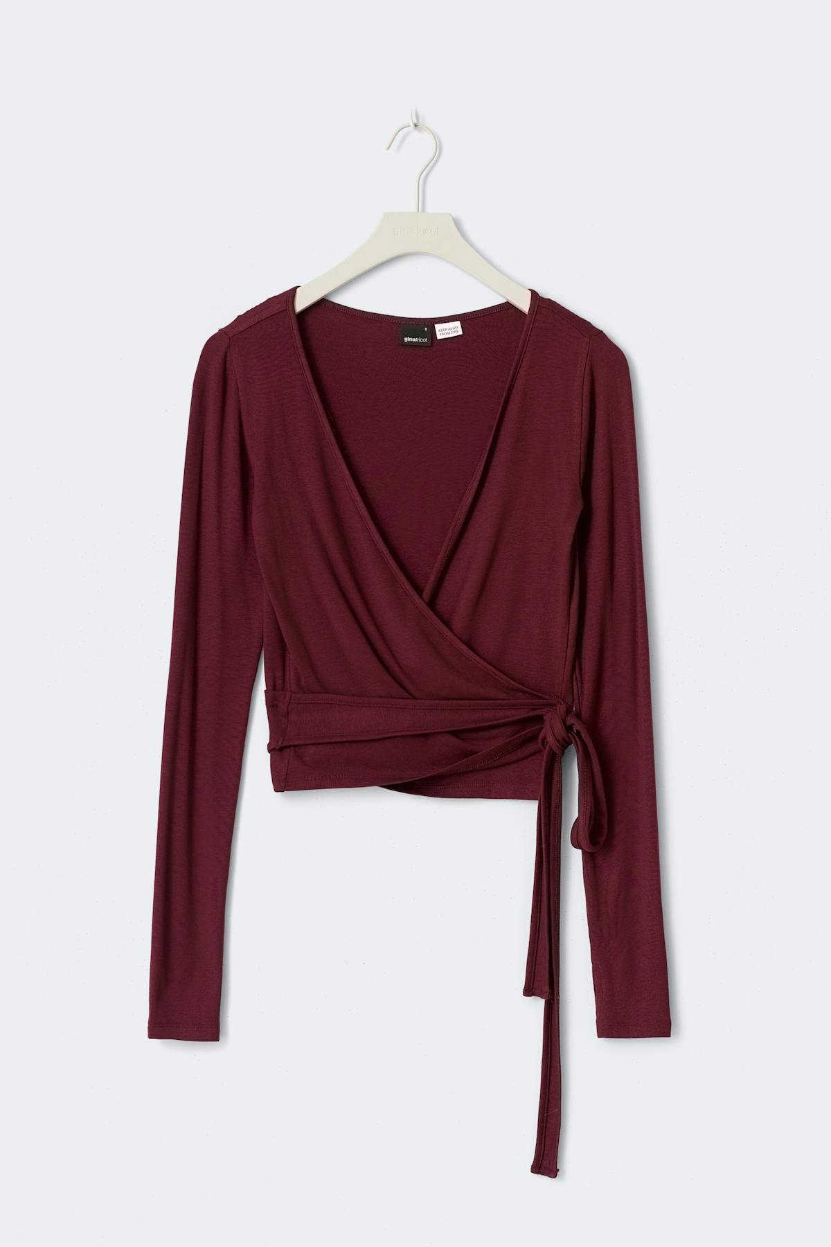 Soft wrap cardigan - Noir