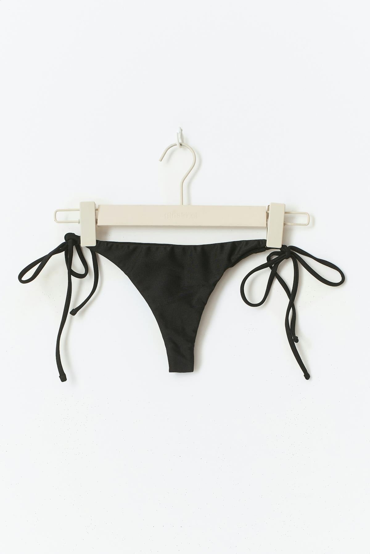Bikini triangle thong - Noir