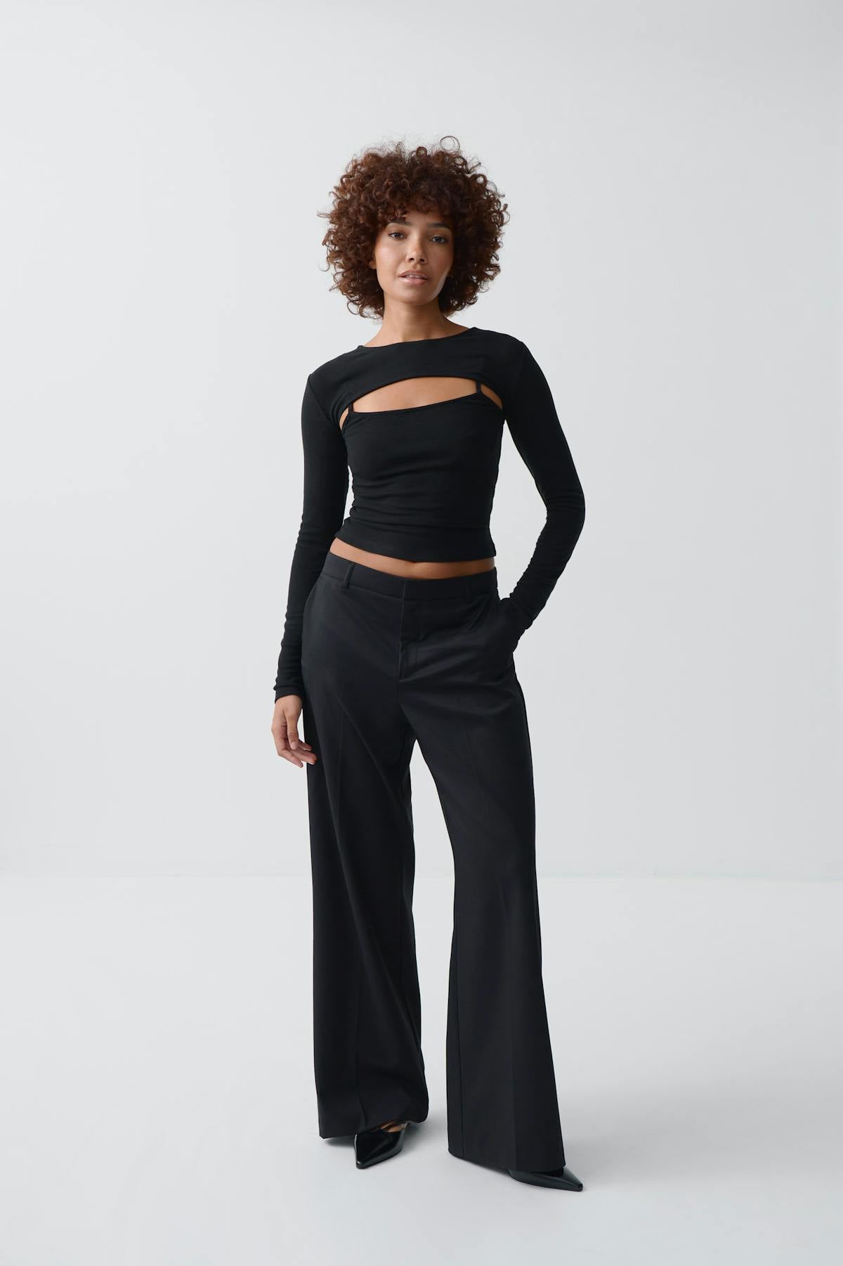Bolero top - Noir