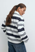 Collar top - Blanc cassé